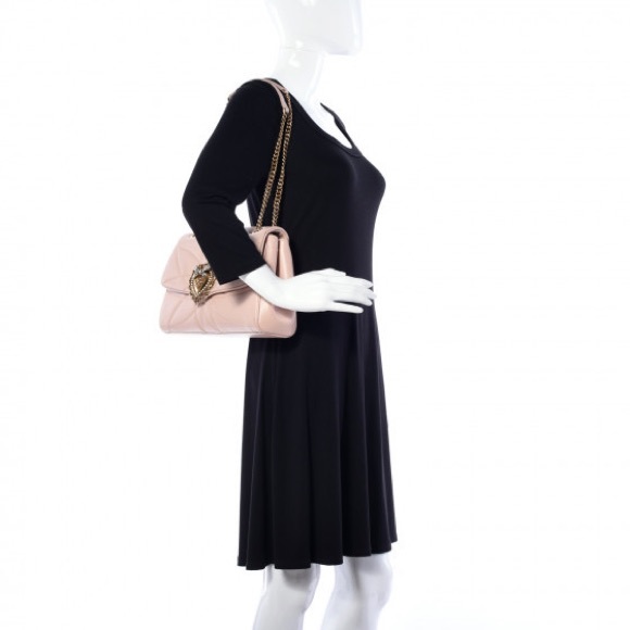 Dolce & Gabbanna large Devotion bag nude pink BNWT! - Picture 3 of 9